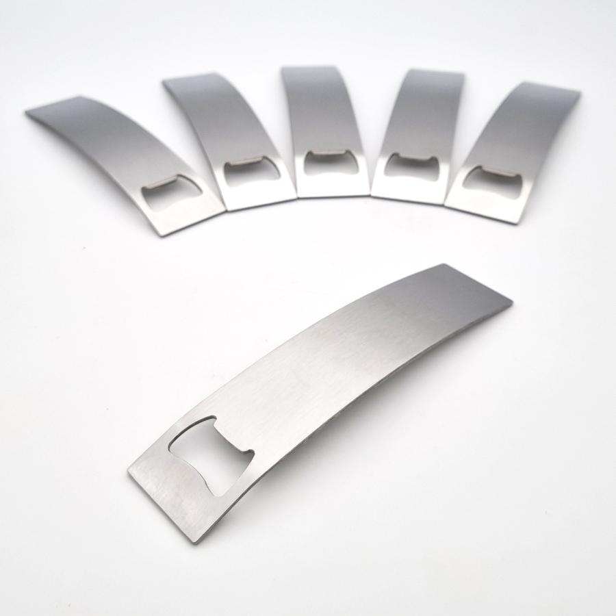 Flaschen&ouml;ffner aus Edelstahl mit Gravur personalisieren oder bedrucken