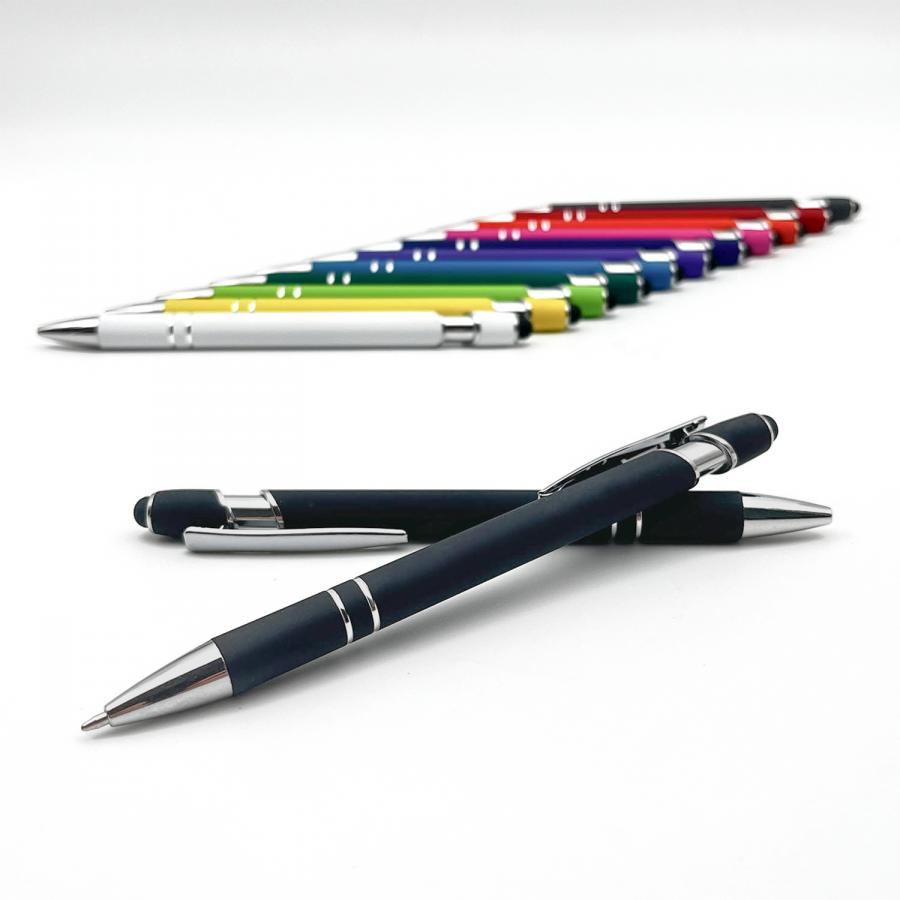 Werbekugelschreiber bestellen mit  Gravur oder Aufdruck, ALJONA-Silver