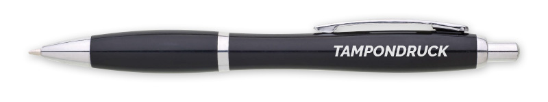 Präziser Tampondruck auf Kugelschreiber für feine Details
